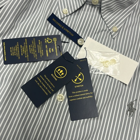 Polo Ralph Lauren Moisture-wicking stretch twill lightweight shirt a performance - Picture 9 of 16